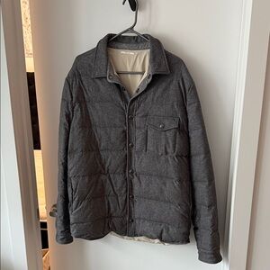 FRADI Men's Gray Puffer Jacket